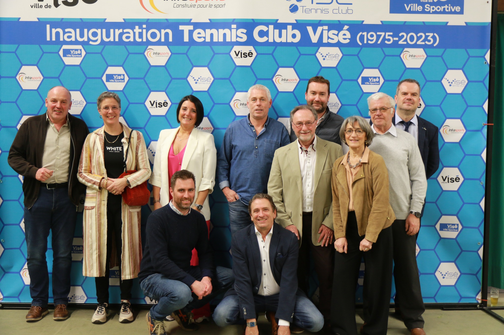 Inauguration des nouvelles installations, clubhouse, vestiaires, etc