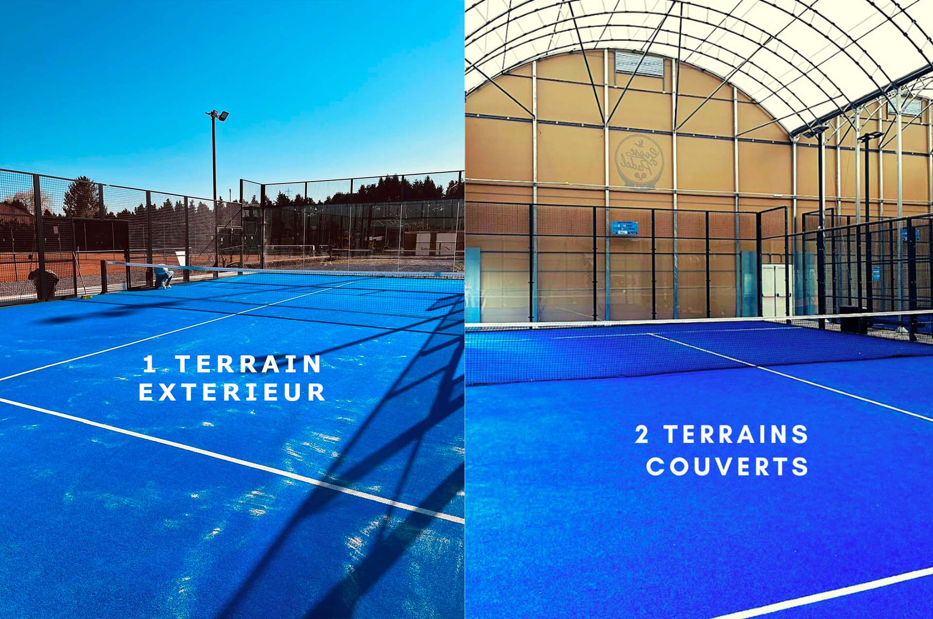 Royal TC Visé, 3 terrains de padel