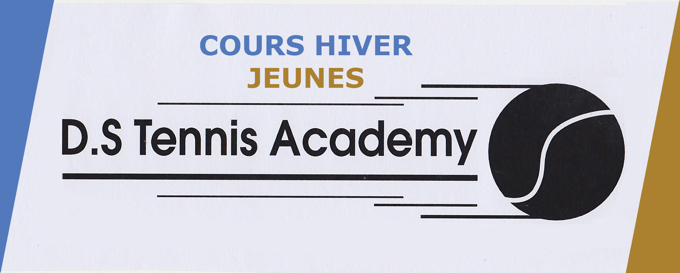 Cours de Tennis Hiver Jeunes 2025