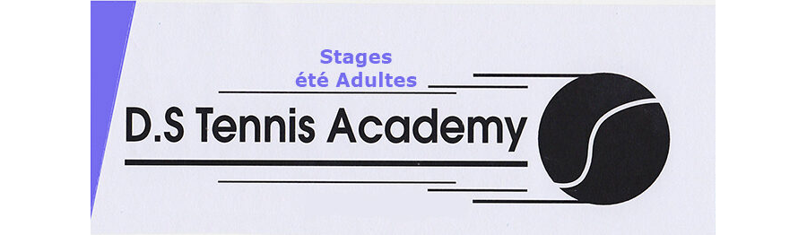 Stages Tennis Juillet-Août 2025 Adultes